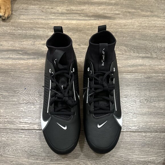 RARE Nike Vapor Edge Pro 360 2 Football Cleats Black White DA5456-001 Men\'s 13